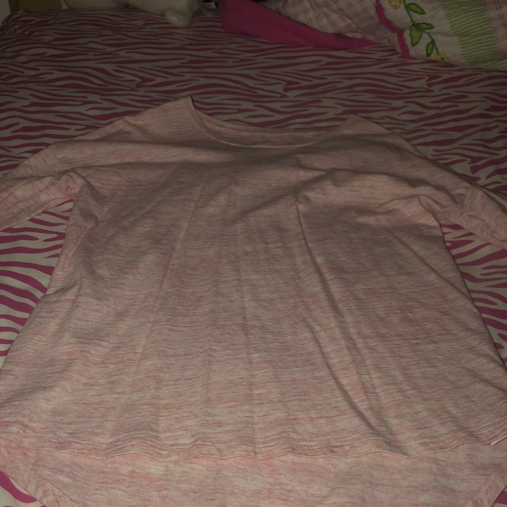 a relaxed long sleeve shirt